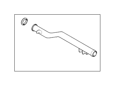 Hyundai 25460-23000 Pipe & O-Ring Assembly-Water Inlet