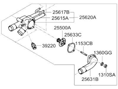 Hyundai 25600-23650