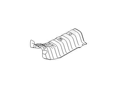 Hyundai 28791-3X000 Panel-Heat Protector,Front