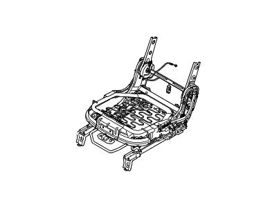 Hyundai 89500-B8310-RYN Track Assembly-Rear Seat LH