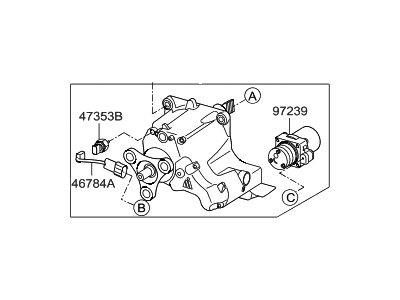 Hyundai 47800-3B520 Coupling Assembly-4WD