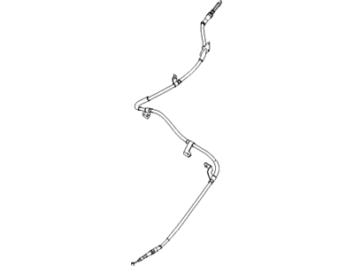 Hyundai 59760-B8000 Cable Assembly-Parking Brake,LH