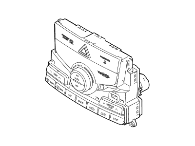 Hyundai 97250-3VGB0-VD4 Heater Control Assembly