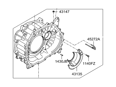 Hyundai 45230-26300 Housing Assembly-Converter