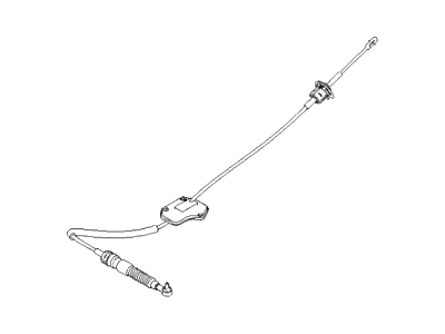 Hyundai 46790-4W100 Automatic Transmission Lever Cable Assembly