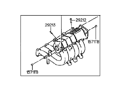 1993 Hyundai Sonata Intake Manifold - 28310-33100