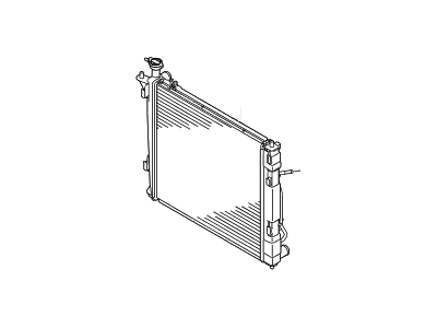 Hyundai Radiator - 25310-2B300