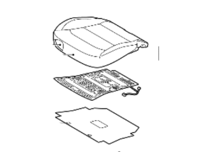 Hyundai Ioniq Seat Cushion - 88100-G7250-SHU