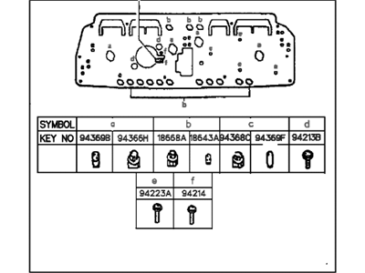 Hyundai 94216-33300 Terminal-Reed Switch