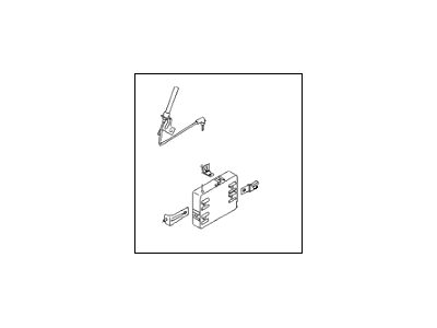 Hyundai 95400-3Q105 Brake Control Module And Receiver Unit Assembly