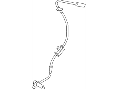 2002 Hyundai Santa Fe ABS Sensor - 95640-26000