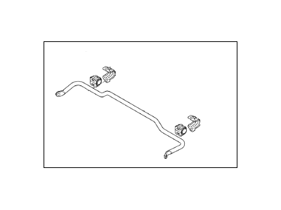 Hyundai 55510-2W010 Bar Assembly-Rear Stabilizer