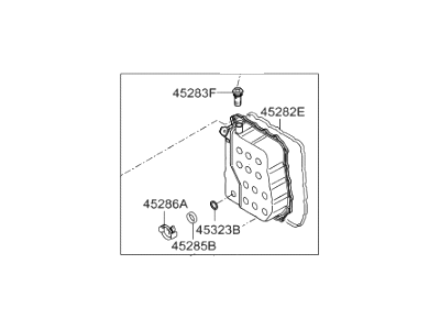 Hyundai 45280-3B850 Cover-Valve Body