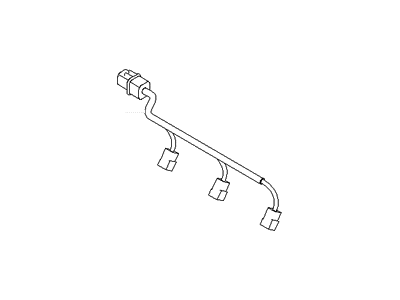 Hyundai 39620-3C400 Harness-Injector