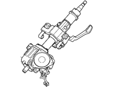 2017 Hyundai Santa Fe Sport Steering Column - 56390-4Z500