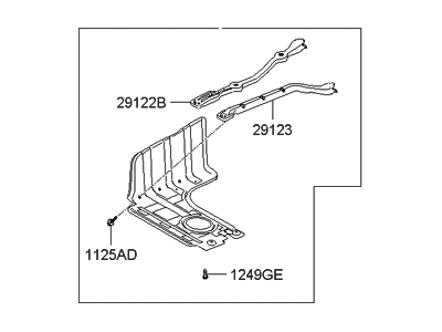 Hyundai 29120-2T000 Panel-Side Cover,RH