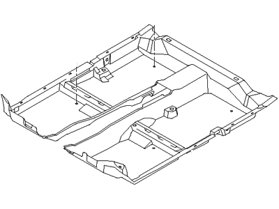 Hyundai 84260-3K110-QD Carpet Assembly-Floor