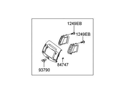 Hyundai 84740-2H300-9P Panel Assembly-Center Facia