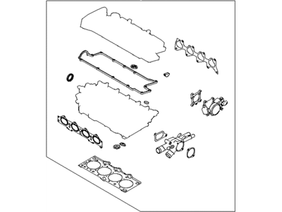 Hyundai 20920-23C20 Gasket Kit-Engine Overhaul Upper