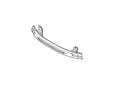 Hyundai 86530-4Z000 Rail Assembly-Front Bumper
