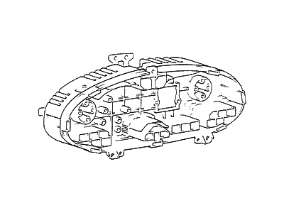 Hyundai 94365-29040 Case-Cluster