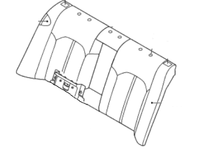 Hyundai Sonata Hybrid Seat Cover - 89370-C1540-SLP