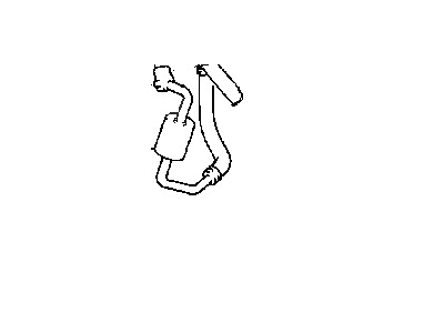 2000 Hyundai Elantra A/C Hose - 97762-29100
