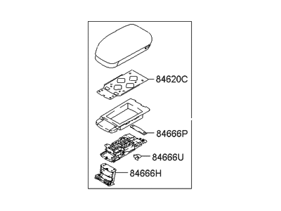 Hyundai 84660-2E005-3D