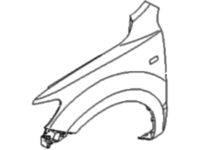 2006 Hyundai Santa Fe Fender - 66320-2B240