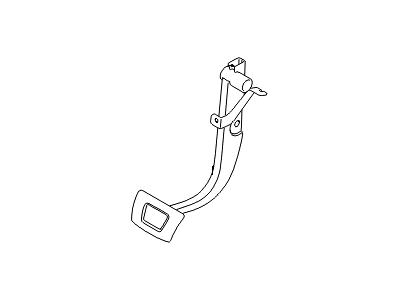 Hyundai 32810-2V100 Arm Assembly-Brake Pedal