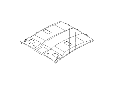 Hyundai 85410-2C100-LK Headlining Assembly