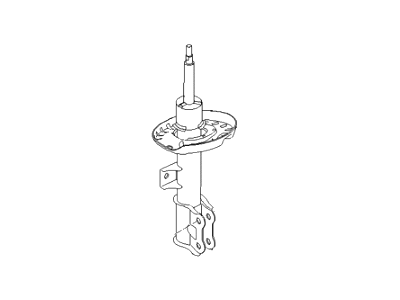 Hyundai 54651-A5350 Strut Assembly, Front, Left