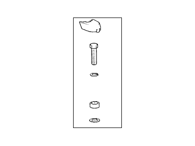 Hyundai 89850-31001 Holder Assembly-Child Rest Hook