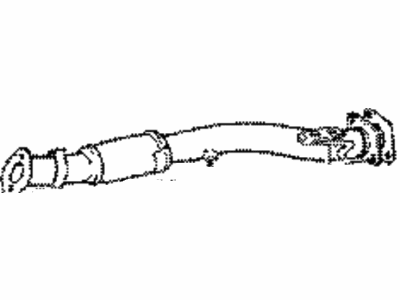 1998 Hyundai Tiburon Exhaust Pipe - 28600-29050