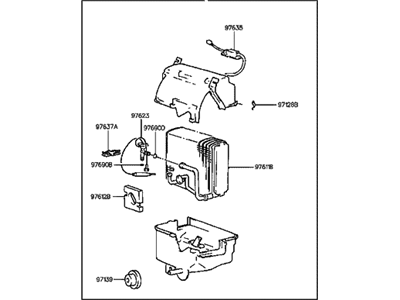 Hyundai Elantra Evaporator - 97601-28001