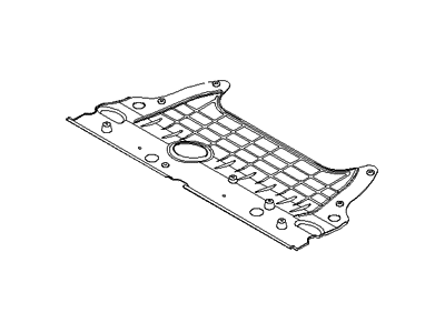 Hyundai 29120-3K200 Cover Assembly-Engine Under