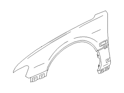 Hyundai 66320-39301 Panel Assembly-Fender,RH