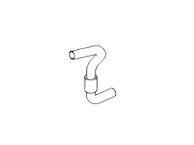 Hyundai Sonata Radiator Hose - 25412-38060