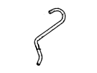 Hyundai Excel Crankcase Breather Hose - 26721-21300