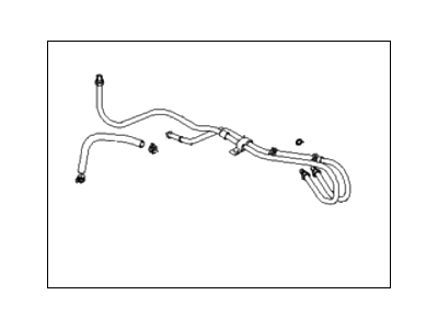 Hyundai 57560-2D001 Tube & Hose Assembly-Return