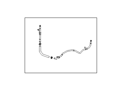 Hyundai 57570-2D000 Tube & Hose Assembly-Return