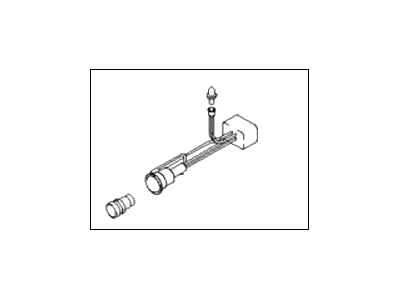 Hyundai 95120-2D000 Cigar Lighter Socket Assembly