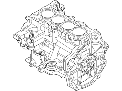Hyundai 266N2-2BU01 Engine Assembly-Short