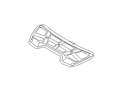 Hyundai 81125-2S500 Pad-Hood Insulating