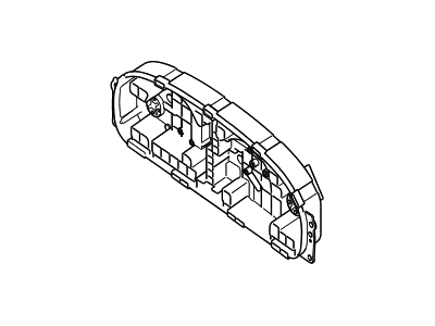 Hyundai 94365-38000 Case-Cluster