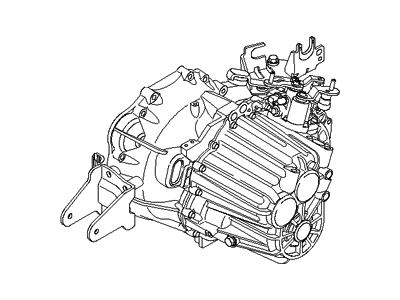 Hyundai 43000-24830 Transmission Assembly-Manual