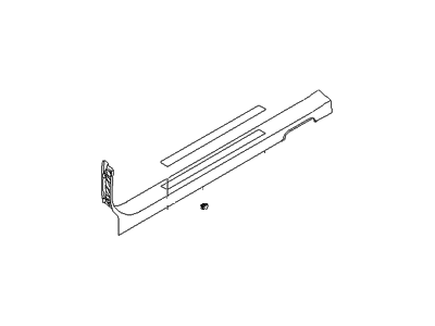 Hyundai 85881-2M100-9P Trim Assembly-Front Door Scuff RH