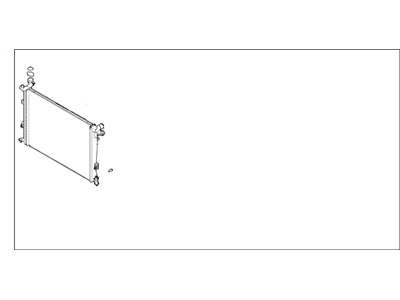 Hyundai 25310-2M610 Radiator Assembly