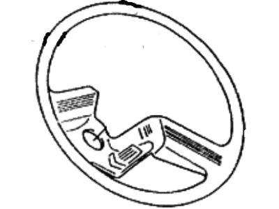 Hyundai Excel Steering Wheel - 56120-21000-DL