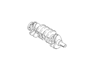 Hyundai Elantra N Crankshaft - 23111-2G030